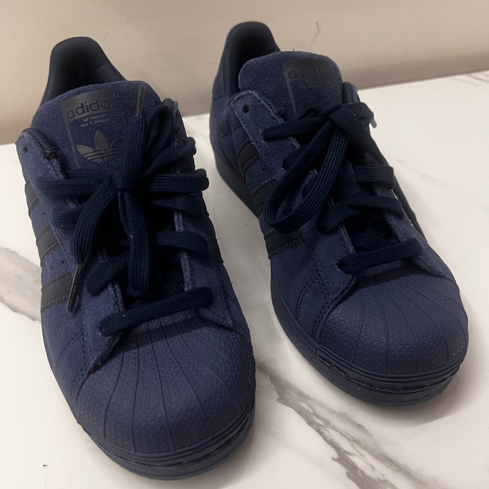 Adidas Kids Navy Sneakers